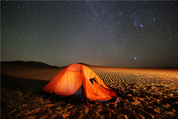 沙漠观星